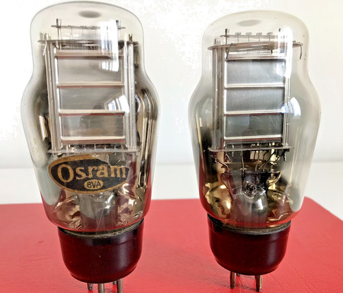 Pair px4 triode tube valve - px4,
