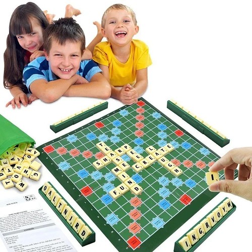 New scrabble crossword board - scrabble,