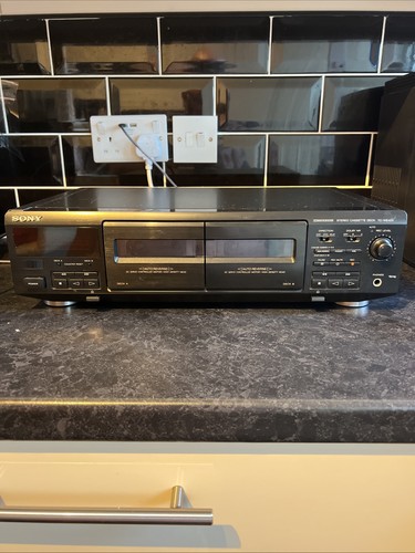 Sony stereo cassette deck - sony,