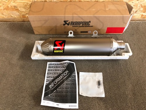 Akrapovic exhaust exhaust