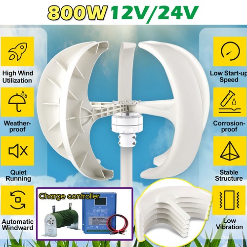 800w 12v 24v diy - 800w, turbine