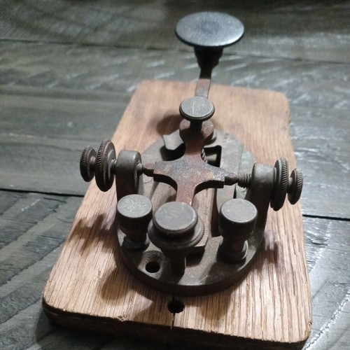 Morse code key single - code,