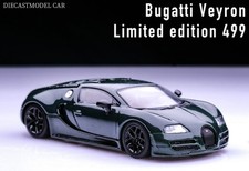 BUGATTI Veyron  - Green Carbon - MORTAL 1:64