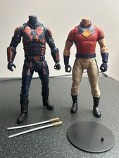 Dc Multiverse The Suicide Squad Peacemaker & Bloodsport 7” Figures Customizers