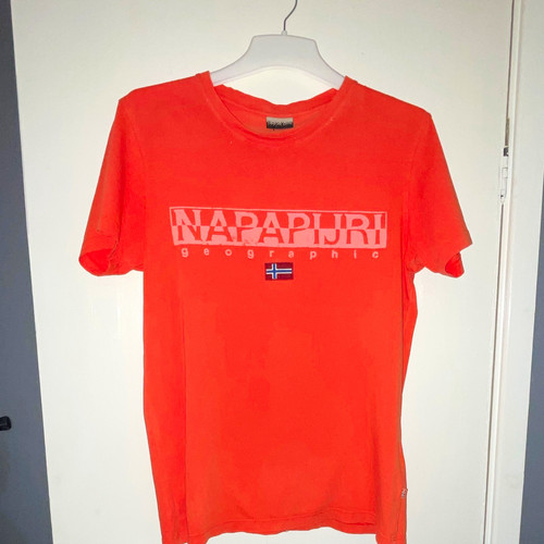 Napapijri men orange - napapijri, crew