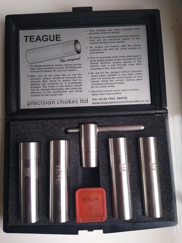 Teague chokes purdey - purdey, sporter