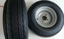 2 X TRAILER WHEELS AND TYRES