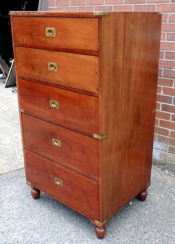 Antique campaign chest - , of