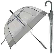 Large Dome Umbrella Clear See