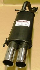 MG ZR 1.4 1.8 Sportex Exhaust Tailbox Twin 3" Tailpipes