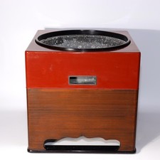 Japanese Vintage wooden Lacquer Brazier Hibachi Hiire WO454