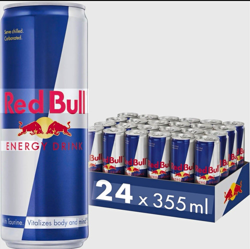 Red bull energy drink - bull,