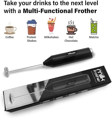 Handheld milk frother - handheld, –