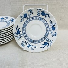 J & G MEAKIN Blue Nordic Saucer -  English Ironstone - Select from menu