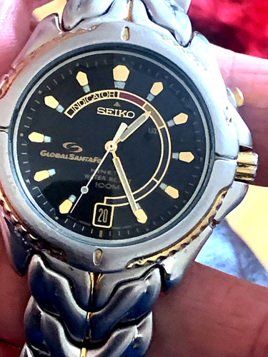 Seiko kinetic global santafe - global,