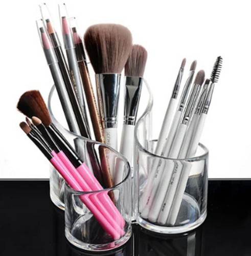 Acrylic makeup organiser clear - acrylic,