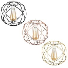Geometric Globe Lampshade