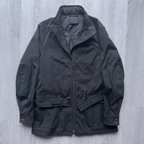 Prada vintage belted biker - prada,