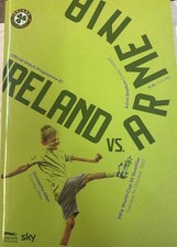 Republic of Ireland v Armenia official World Cup qualifier programme Oct 2025