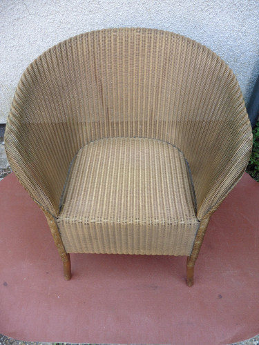 Vintage lloyd loom armchair - vintage,