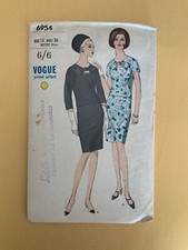 vintage vogue designer sewing patterns