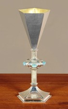Mid Century Silver Chalice by