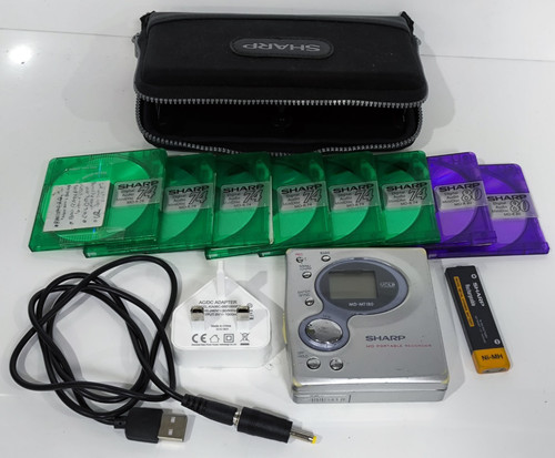 Sharp 180 minidisc - md, mt-180