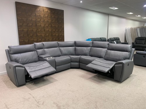 Ronan grey milano leather - "ronan",