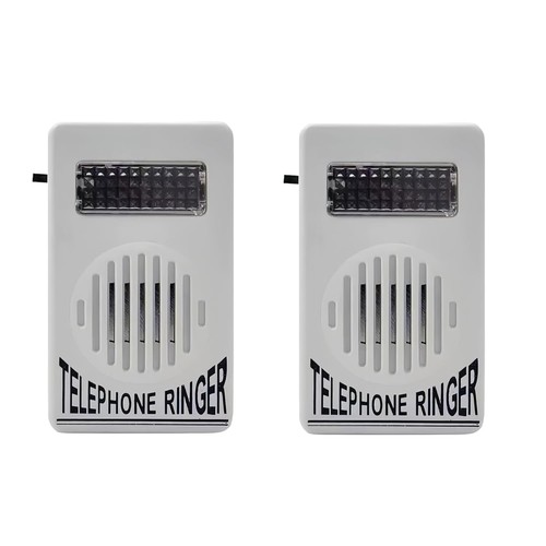 Pcs white telephone ringer - 2,