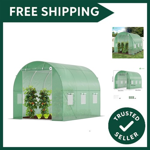 Polytunnel greenhouse 3x2x2m - polytunnel,