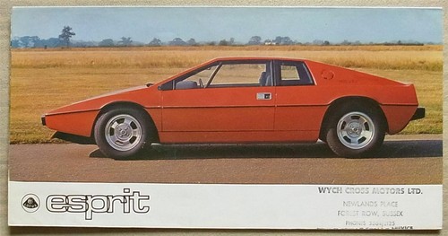 Lotus esprit car sales - lotus,
