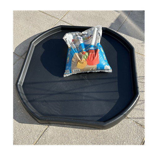 Tuff tray play sand black - tuff,
