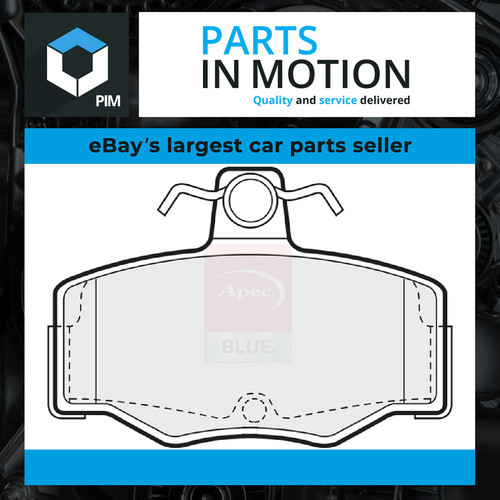 Brake pads set fits - pads,