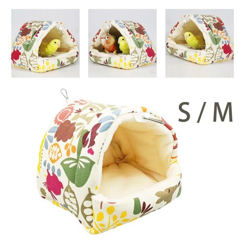 Winter parrot cage house hut - winter,