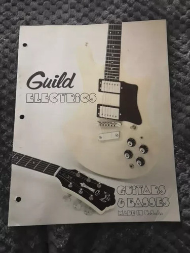 70s rare guild guitar - guitar, and