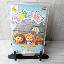 TOTS TV SONGS & STORIES CASSETTE TAPE ALBUM - VINTAGE - RARE RETRO,,