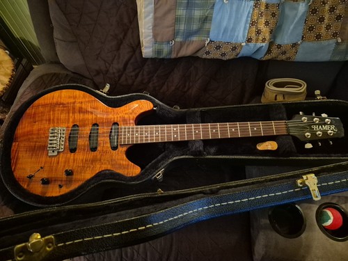 Hamer mirage electric guitar - hamer,