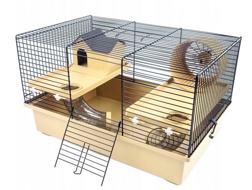 Mouse hamster cage with - mouse,