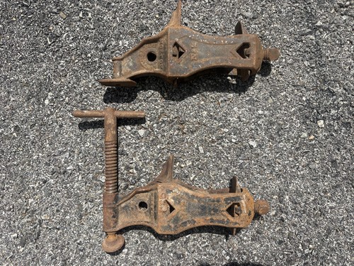 Boston 1896 cast iron - iron, wood