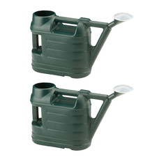 2 x 6.5L Green Plastic