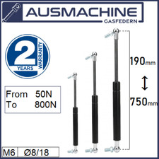 Gas Strut x2 Gas Spring 190mm