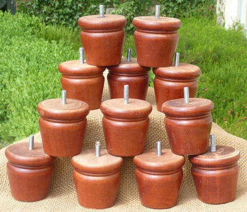Job lot wooden feet - wooden,