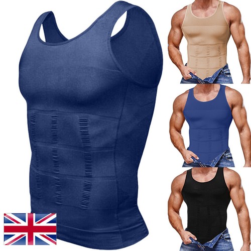 Compressed men slimming vest - compressed,