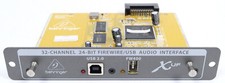 Behringer X-UF X32 USB Firewire Card for X32 Models / Original Box + Right + 1Y WARRANTY✅