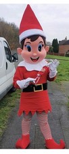Elf Mascot Costume Fancy Dress