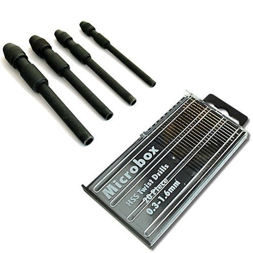20pc micro hss drills - micro,