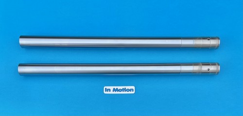 Front fork stanchions - front, (pair)