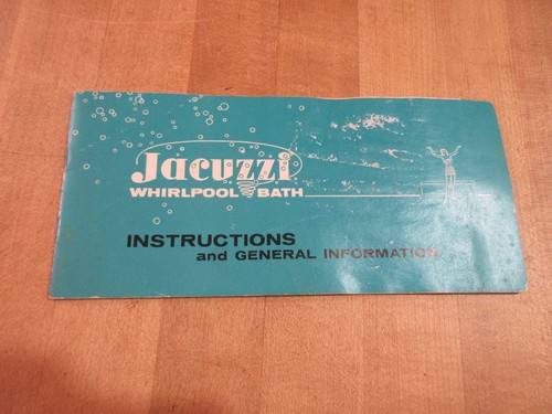 1959 jacuzzi whirlpool bath - 1959,