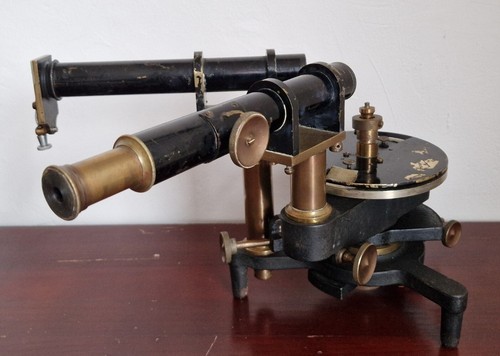 Antique brass spectrometer - brass,