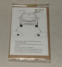 Daewoo Tacuma U100 Pair Of Beam Deflectors Part Number  OBD-U100-00 Genuine